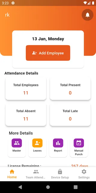 Realtime Attendance screenshot 3