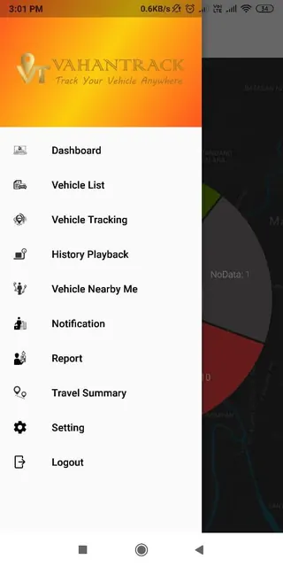 Vahantrack screenshot 2
