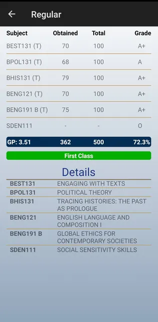 Christ University Student App screenshot 3