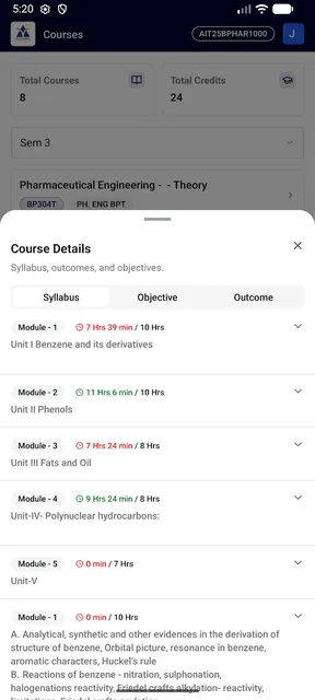 Acharya ERP screenshot 4