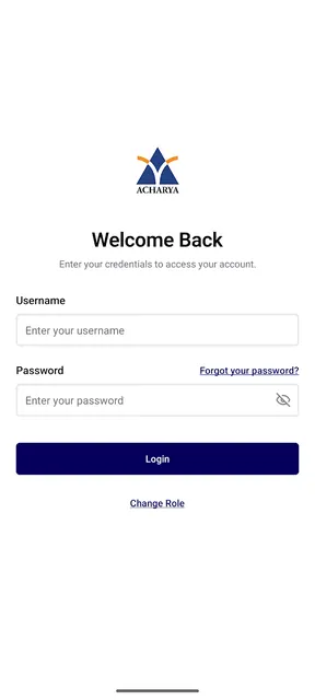 Acharya ERP screenshot 1