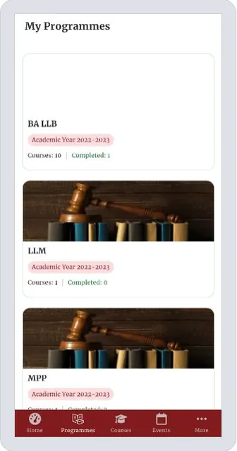 NLSIU screenshot 3