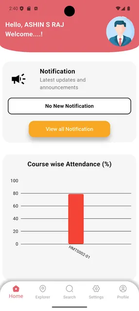 Chennais Amirta Student Portal screenshot 2
