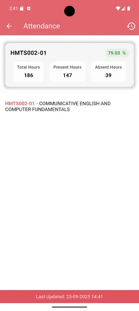 Chennais Amirta Student Portal screenshot 6