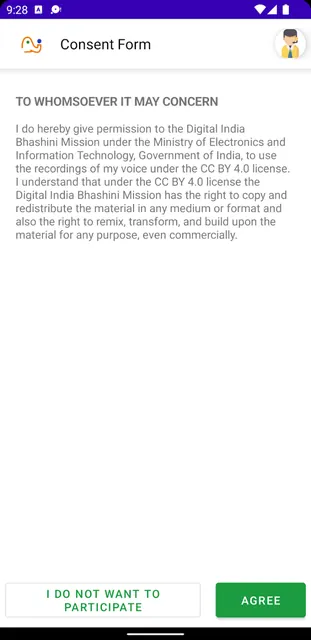 AI4Bharat Kathbath screenshot 2
