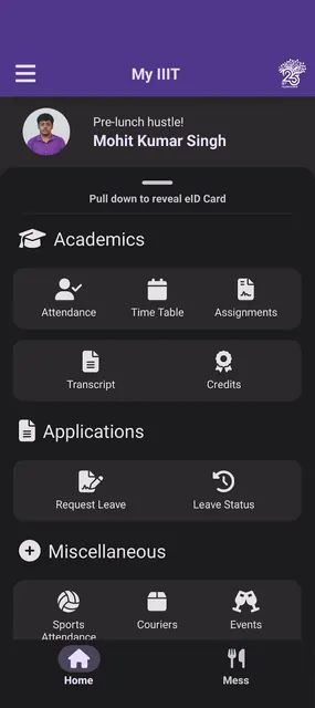 My IIIT screenshot 5