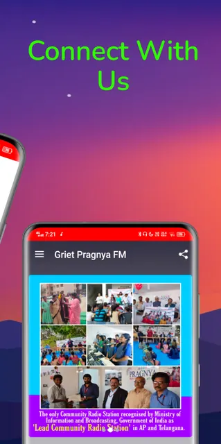 GRIET  Pragnya 90.4 FM screenshot 2