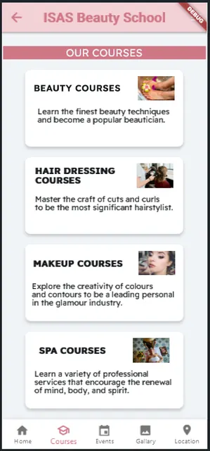 ISAS Beauty School - Student screenshot 2