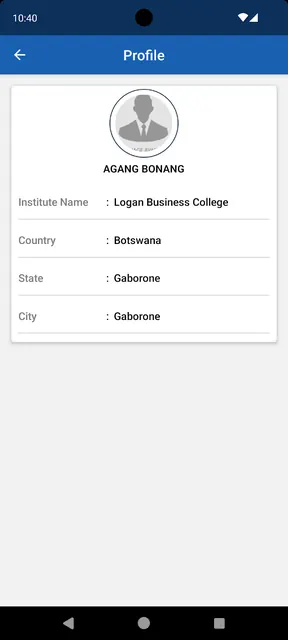 Genius University ERP screenshot 4