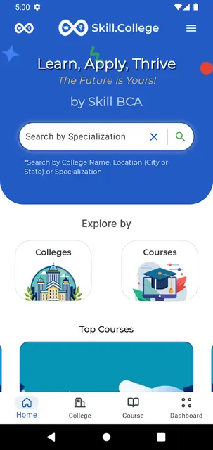 Skill.College: Search Colleges screenshot 1