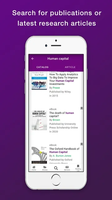 DU eLibrary screenshot 4