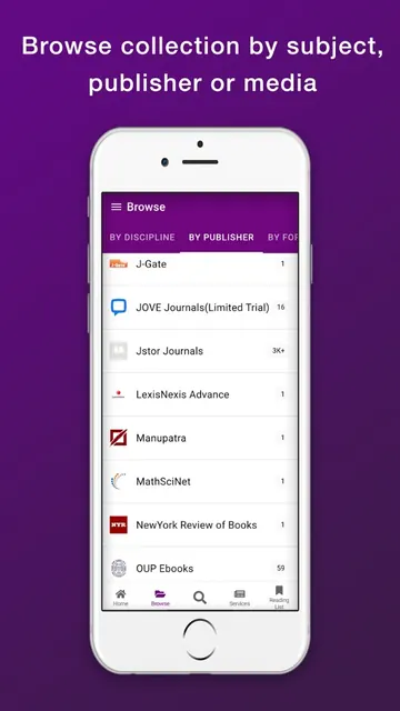 DU eLibrary screenshot 3