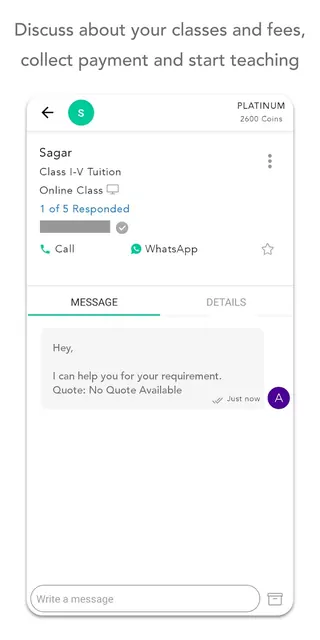 UrbanPro for Tutors screenshot 6