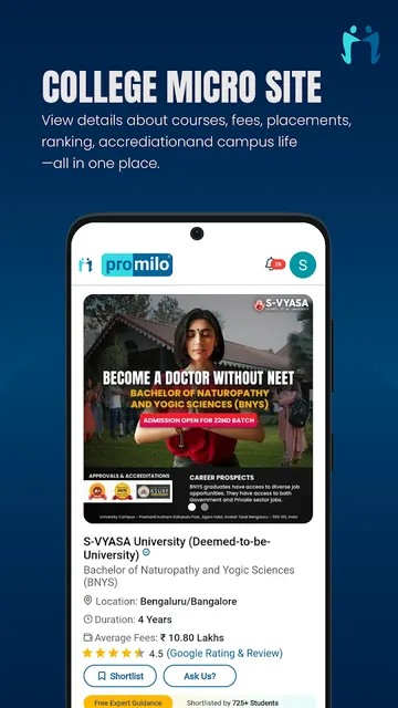 College, Job, & Meetup search screenshot 4