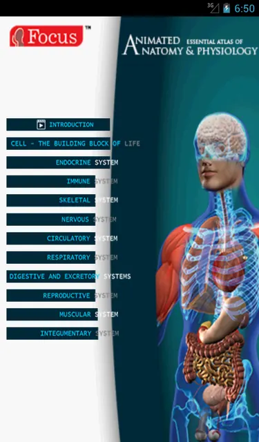 Anatomy and Physiology atlas screenshot 5