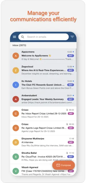 Crizac Mail screenshot 3