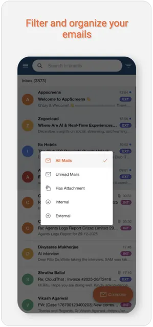 Crizac Mail screenshot 4