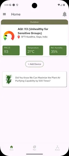 uBreathe screenshot 2
