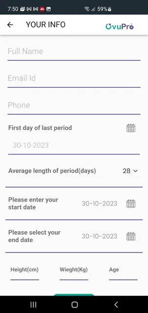 OvuPro screenshot 1