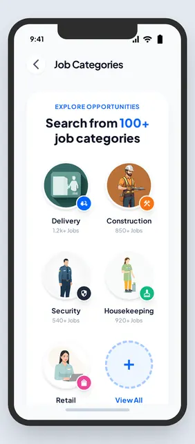 KaamMitra Jobs Search App screenshot 3