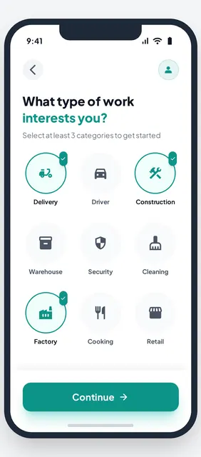 KaamMitra Jobs Search App screenshot 5