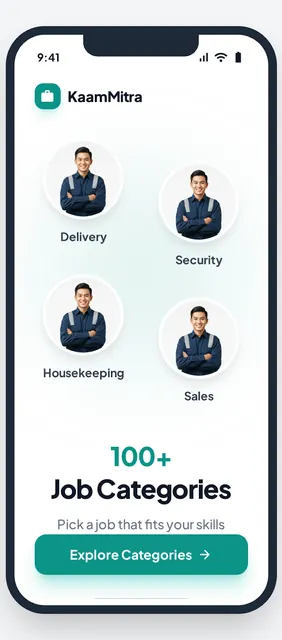 KaamMitra Jobs Search App screenshot 6