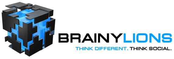 brainy lions online services logo