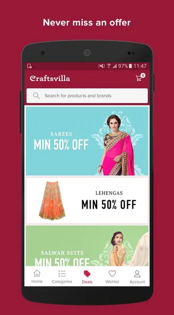 Craftsvilla - Shop Indian screenshot 1