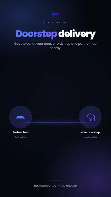 Zymo: Self Drive Car Rental screenshot 5