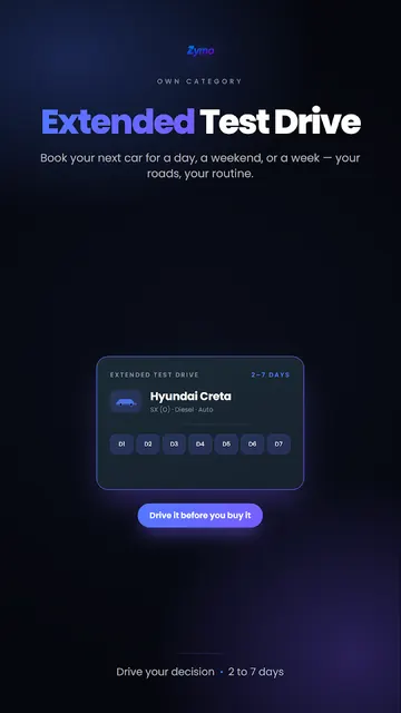 Zymo: Self Drive Car Rental screenshot 4