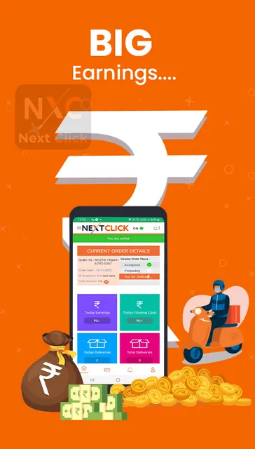 Nextclick Delivery partner screenshot 2