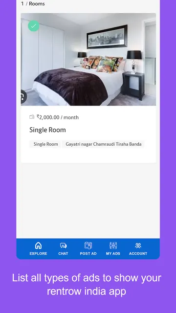 Rentrow India Online Rental Ad screenshot 2