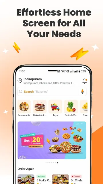 evobee - Your Hyperlocal App screenshot 1