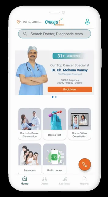 Omega Hospitals screenshot 4
