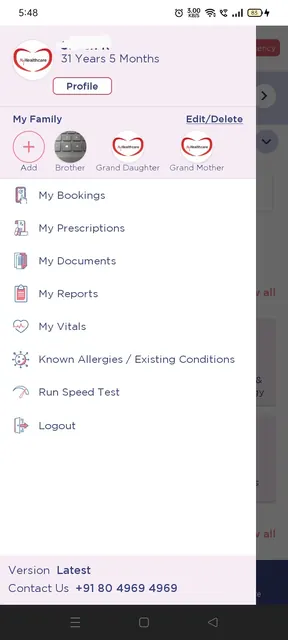 Sakra Patient App screenshot 3