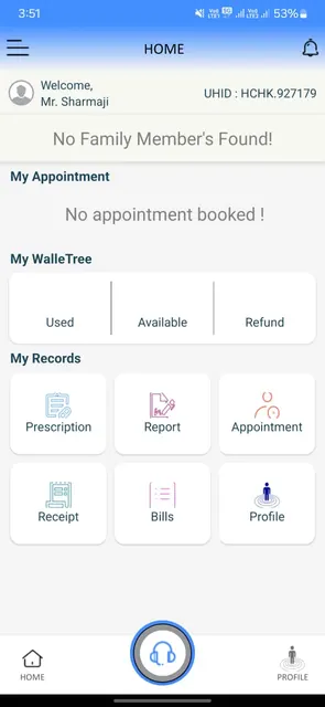Holycross Patient Portal screenshot 2