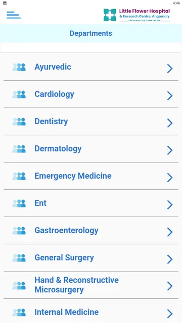 LF Patient screenshot 2