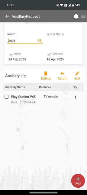 Housekeeping screenshot 2