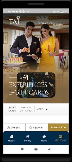 Taj Hotels Resorts and Palaces screenshot 4