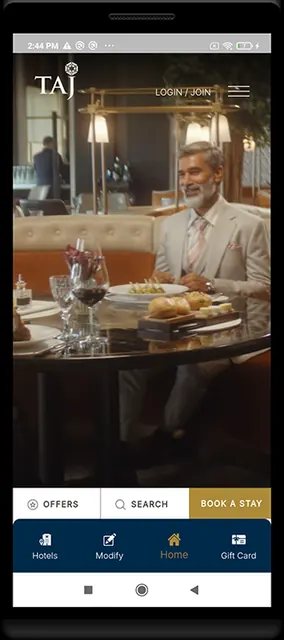 Taj Hotels Resorts and Palaces screenshot 1