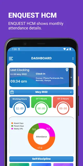 EnQuest HCM screenshot 2