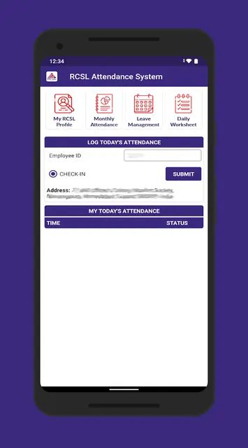 EAS - Employee Attendance Syst screenshot 2