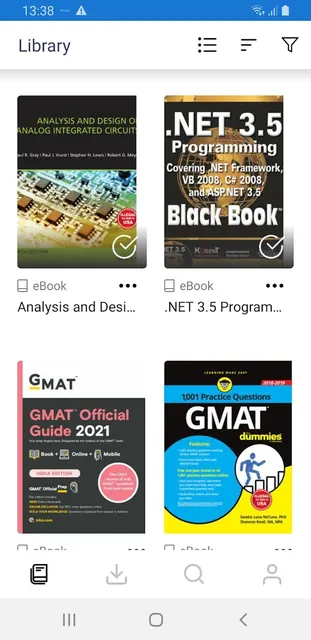 Wiley eBooks screenshot 3