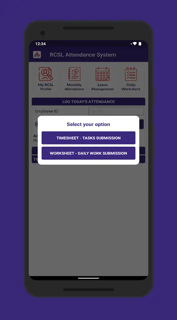 EAS - Employee Attendance Syst screenshot 3