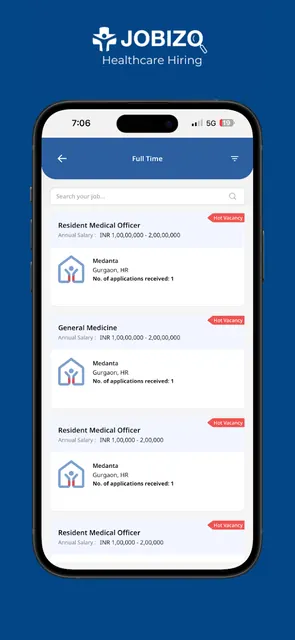Jobizo screenshot 2