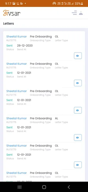Avsar HR Services screenshot 3