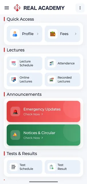 REAL ACADEMY screenshot 2