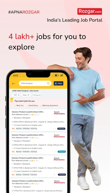 Rozgar.com - Job Search App screenshot 2