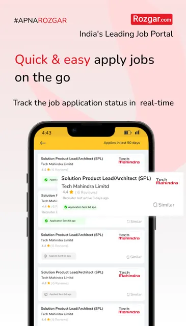 Rozgar.com - Job Search App screenshot 4