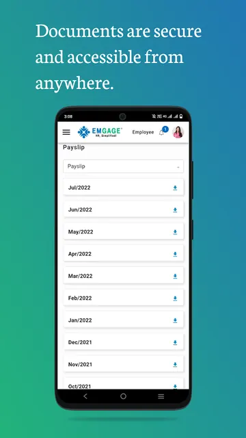 Emgage HRMS screenshot 4